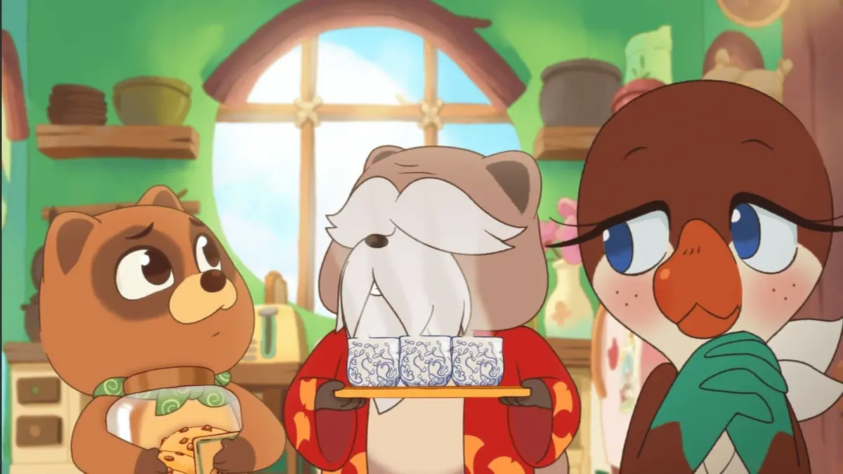 Taki Tanuki S01E40 Le silence