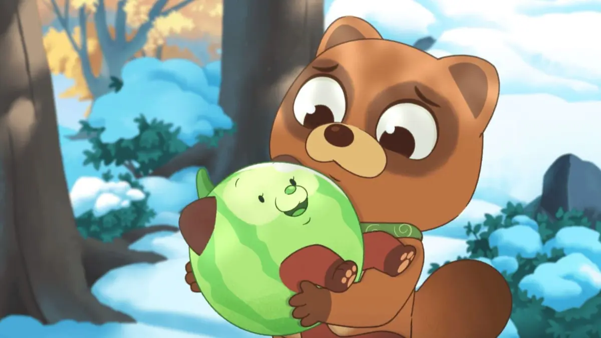 Taki Tanuki S01E46 Mi-fruit, mi-Tanuki