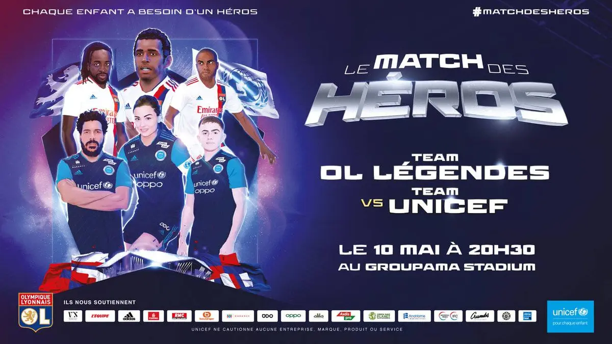 Team OL Légendes - Team Unicef