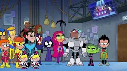 Teen Titans Go ! S06E18 La nouvelle Idole Super Star : édition Ligue des Justiciers en streaming