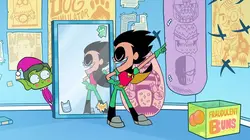 Teen Titans Go ! S06E09 Changelin sur une étagère