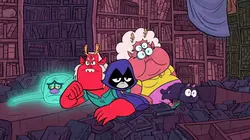 Teen Titans Go !  S08E33 Azarath ! Metrion ! Librairie !