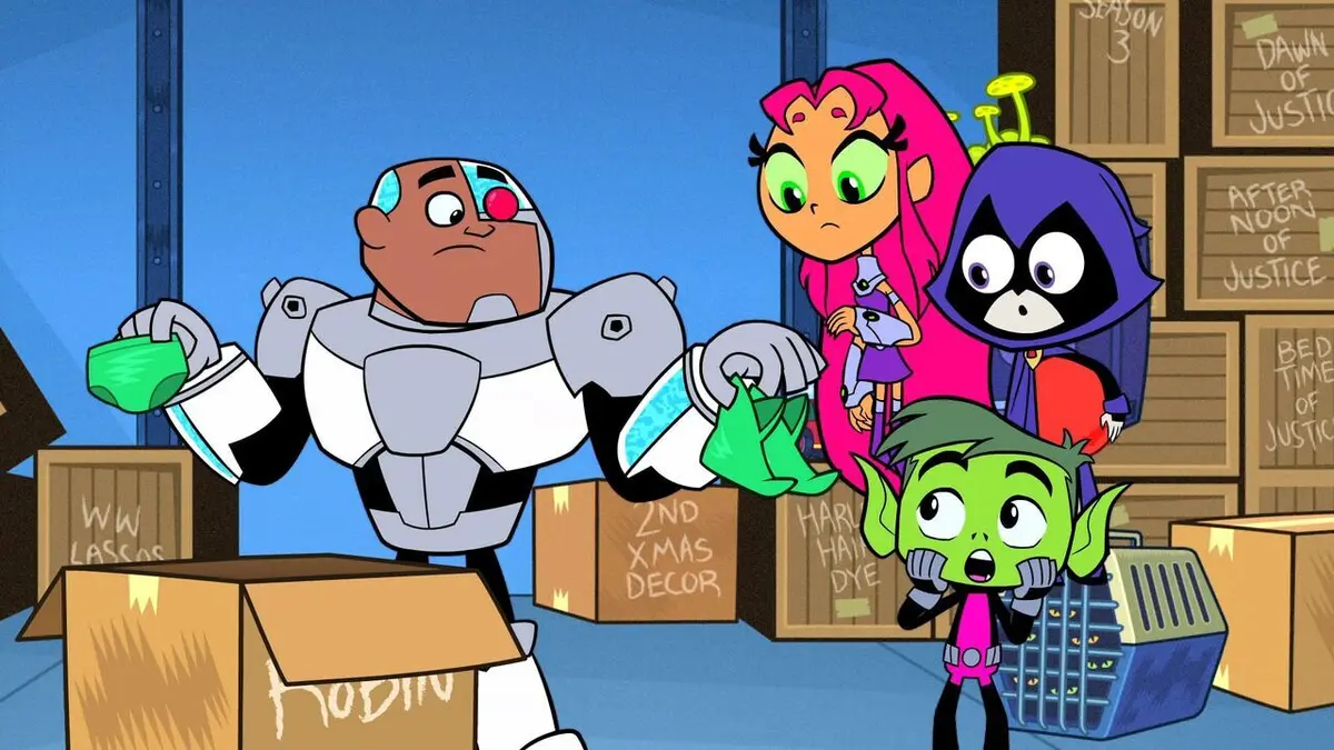 Teen Titans Go ! S03E21 Vide grenier