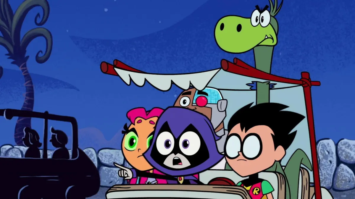 Teen Titans Go ! S08E22 Coincés dans le générique