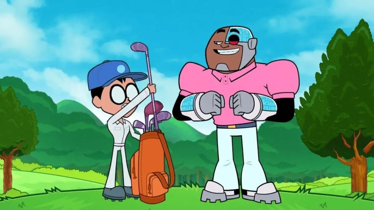 Teen Titans Go ! S08E08 Le Golf, la solution à tous vos problèmes d'argent !