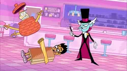 Teen Titans Go ! S01E26 C'est magique !. - Le sorcier des pantins