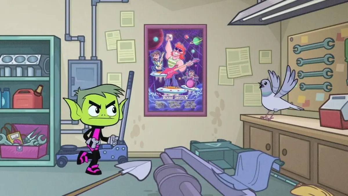 Teen Titans Go ! S04E25 L'histoire dans tes yeux