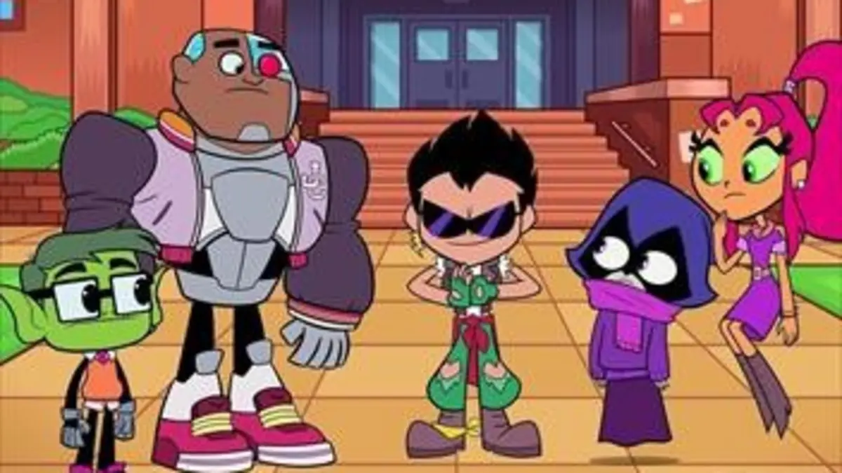 Teen Titans Go! - Elements S03E29 La grande bouteille