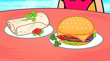 Teen Titans Go ! S01E23 Hamburger contre burrito