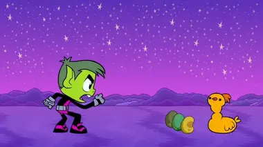 Teen Titans Go ! S05E02 Changelin, papa coq