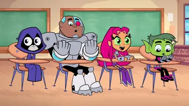 Teen Titans Go ! S07E35 Les maths du ventre
