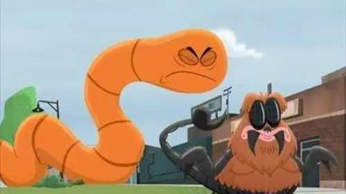 Tempête de boulettes géantes S01E37 Oiseaux-rats contre vers au fromage