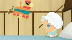 Tempête de boulettes géantes S01E43 La course à la piñata