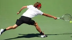 Visuel de John Isner (E-U) / Roger Federer (Sui)