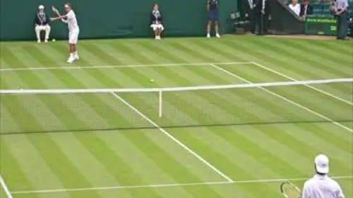 S. Querrey / J.-W. Tsonga Tennis Wimbledon 2014