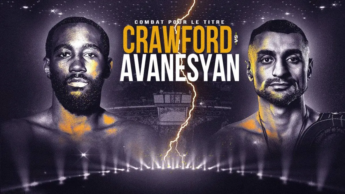 Terence Crawford / David Avanesyan Boxe Championnat du monde WBO 2022