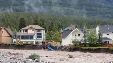 Terre en colère L'Alberta sous les eaux