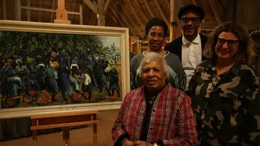 Le siège en rotin d'Ushma