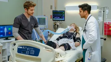 The Resident S01E13 Cours docteur, cours