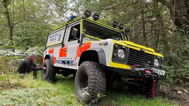 The Speedshop Defender and Autojumble