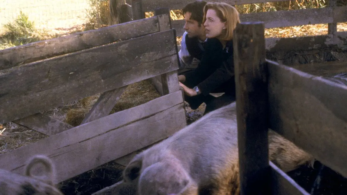 The X Files S04E05 Le pré où je suis mort