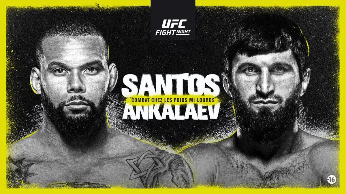 Thiago Santos / Magomed Ankalaev MMA MMA : Ultimate Fighting Championship 2022