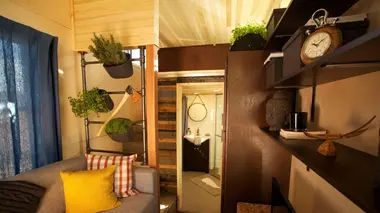 Tiny House : mini maison sur mesure Maison chic de 28 m² pour surfeurs