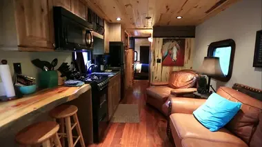 Tiny House : mini maison sur mesure Tim et Shannon, New York