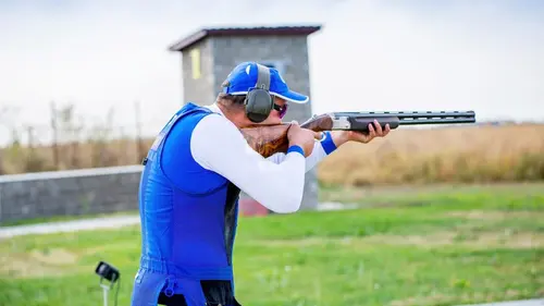 Tir Tir. Skeet par équipes mixte