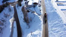 Titans mécanic : engins XXL dans les Alpes Opération ouverture des pistes