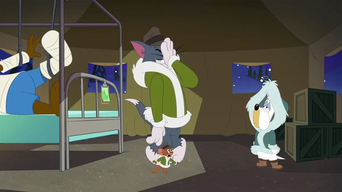 Tom et Jerry Show S04E16 Qui a enlevé le chien de traîneau ?