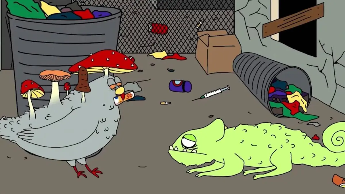 Tony les animots S01E19 Le champigeon