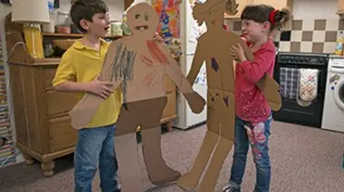 Les jumeaux en carton