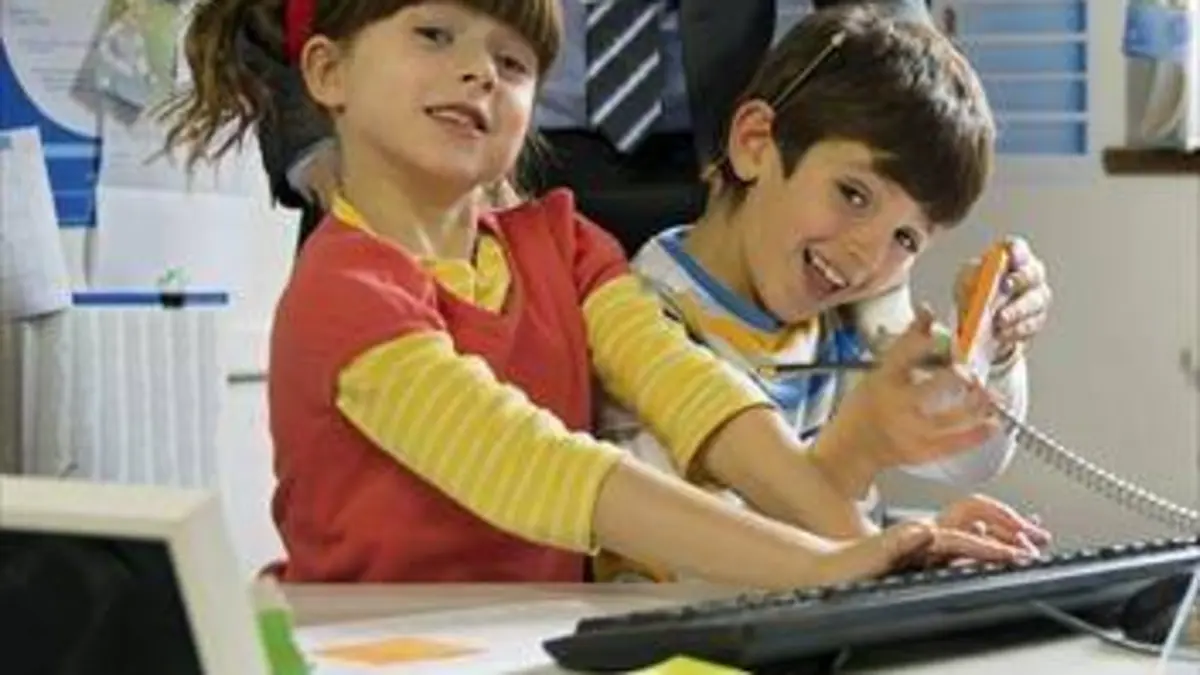 Topsy et Tim S02E19 Au bureau de papa