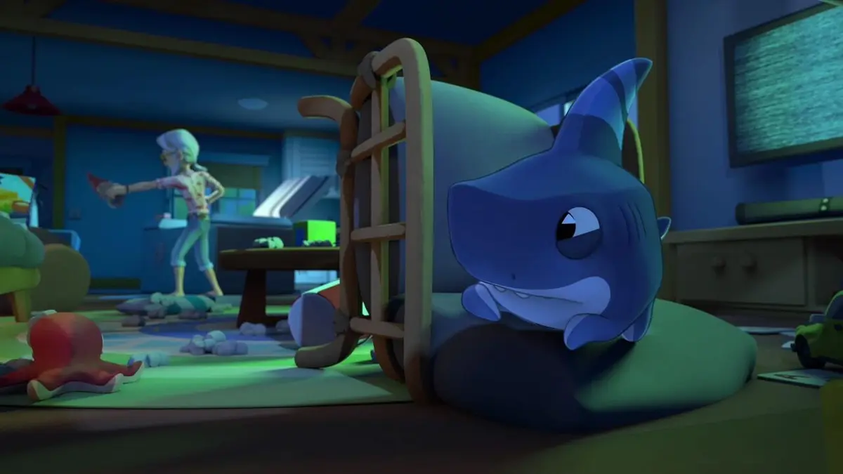 Toukin, le chien-requin S01E03 Toukin seul à la maison
