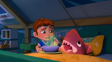 Les branchies un peu vertes