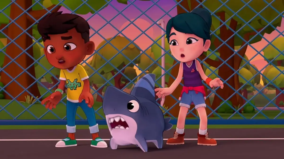 Toukin, le chien-requin S02E03 Toukin champion de basket
