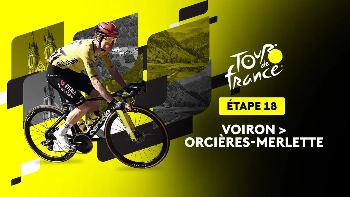 Visuel de Tour de France - Cyclisme UCI World Tour 2026 19e étape. Gap - Alpe d'Huez (127,9 km)