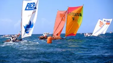 Tour de la Martinique des yoles rondes