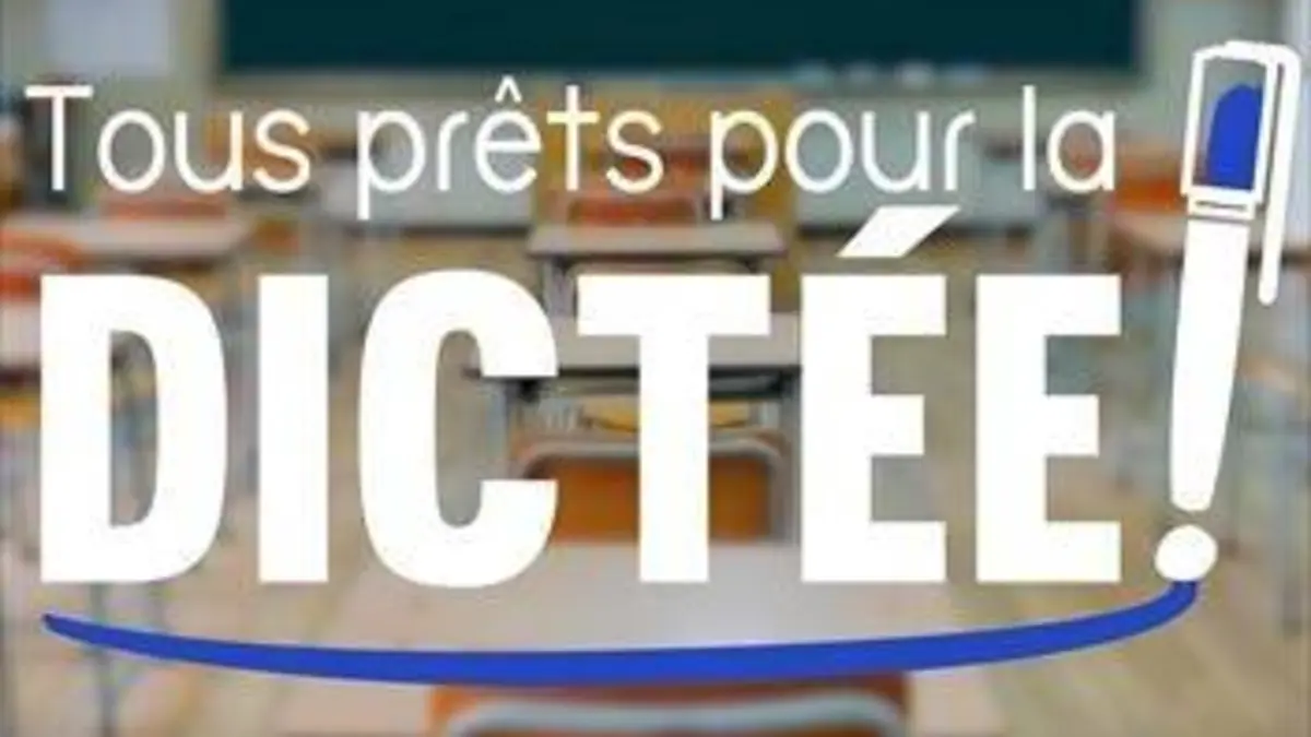 Tous prêts pour la dictée !