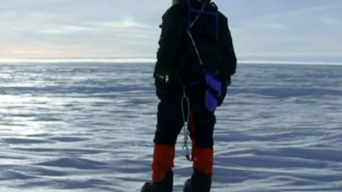 Trek en Antarctique