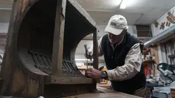 Trésors à l'abandon  Bateau-pompe de Baltimore