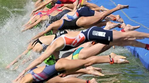 4e manche. Relais mixte Triathlon World Series 2018