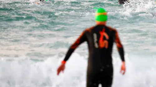 Course dames Triathlon Miami T100 2024