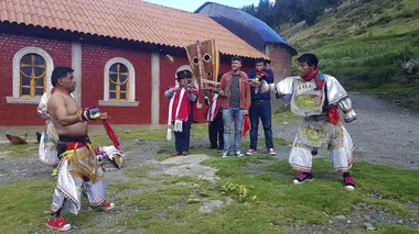 Pérou - porteurs en montagne