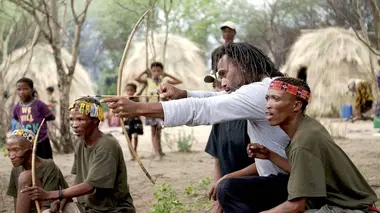 En Namibie chez les San