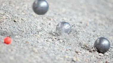 Triplette. 2e demi-finale Pétanque Championnats de France 2019
