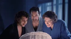 Trois hommes et un couffin