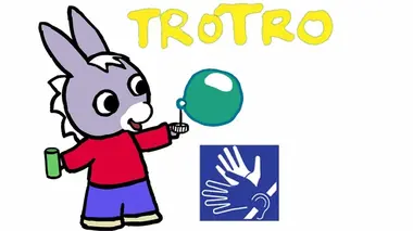 Trotro en LSF S01E10 Trotro fait de la soupe