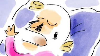 Avaler une araignée en dormant